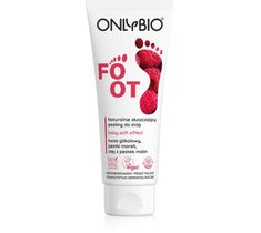 OnlyBio Foot naturalnie złuszczający peeling do stóp (75 ml)
