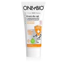 OnlyBio Silver Med Care+ odżywczo-ochronny krem do rąk o właściwościach antybakteryjnych (50 ml)