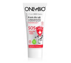 OnlyBio Silver Med Care+ SOS regenerujący krem do rąk o właściwościach antybakteryjnych (50 ml)