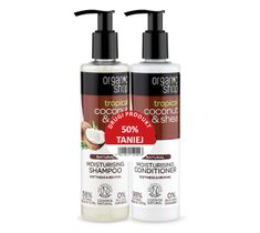 Oragnic Shop Zestaw odżywka + szampon do włosów Coconut&Shea (2 x 280 ml)
