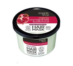 Organic Shop Hair Mask maska wygładzająca do włosów Granat & Paczula 250ml