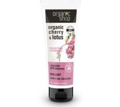 Organic Shop Organic Cherry & Lotus kremowy balsam do rąk i paznokci (75 ml)