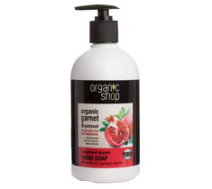 Organic Shop Organic Pomegranate & Patchouli pielęgnujące mydło w płynie do rąk (500 ml)