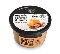 Organic Shop peeling do każdego typu skóry miodowy cynamon (250 ml)