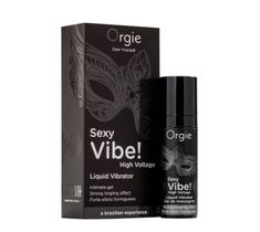 Orgie Sexy Vibe! Liquid Vibrator High Voltage wibrujący żel stymulujący 15ml