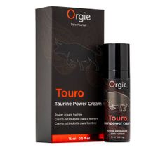 Orgie Touro Taurine Power Cream krem wzmacniający erekcję 15ml