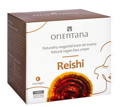 Orientana Reishi wegański krem do twarzy na noc (50 ml)