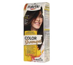 Palette Color Shampoo szampon do każdego typu włosów koloryzujący nr 341 ciemna czekolada 50 ml