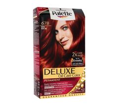 Palette Deluxe farba do każdego typu włosów permanentna nr 678 rubin 100 ml