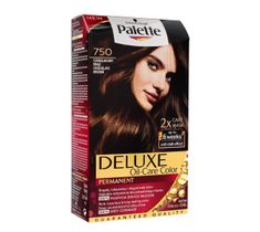 Palette Deluxe farba do każdego typu włosów permanentna nr 750 czekoladowy brąz 100 ml