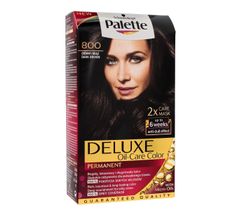 Palette Deluxe farba do każdego typu włosów permanentna nr 800 ciemny brąz 100 ml