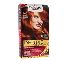 Palette Deluxe farba do włosów nr 562 intensywna lśniąca miedź 100 ml