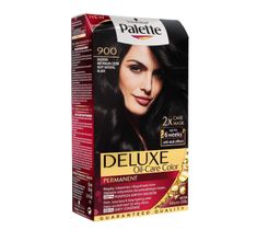 Palette Deluxe farba do włosów nr 900 głęboka naturalna czerń 100 ml