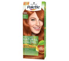 Palette Permanent Natural Colors krem do każdego typu włosów czysta miedź nr 390 50 ml