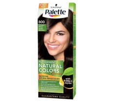 Palette Permanent Natural Colors krem do włosów koloryzujący ciemny brąz nr 800 50 ml