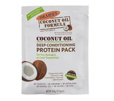 Palmer's – Coconut Oil Formula Deep Conditioner Protein Pack kuracja proteinowa do włosów z olejkiem kokosowym (60 g)