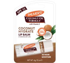 Palmer's Coconut Oil Formula Lip Balm SPF15 pielęgnacyjny balsam do ust z olejkiem kokosowym (4 g)
