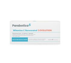 Parabotica C-Evolution Witamina C Resweratrol skoncentrowane serum z 15% witaminą C redukujące zmarszczki i wyrównujące koloryt skóry 10x2ml