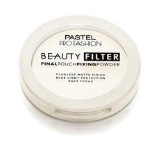 Pastel Pro Fashion Beauty Filter Final Touch Fixing Powder puder transparentny w kamieniu nr 00 (1 szt.)