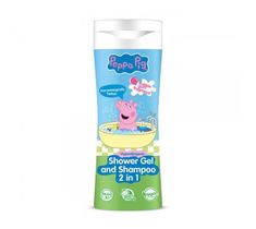 Peppa Pig żel pod prysznic i szampon 2w1 Guma Balonowa (300 ml)