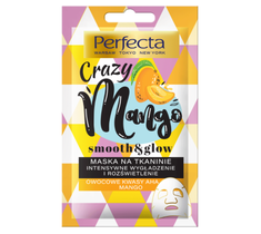 Perfecta Crazy Mango Maska na tkaninie - intensywne wygładzenie i rozświetlenie (1 szt.)