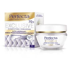 Perfecta Exclusive 70+ krem do twarzy przeciwzmarszczkowy nutri ujędrniający na dzień i noc 50 ml