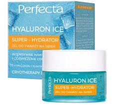 Perfecta Hyaluron Ice Super-Hydrator żel do twarzy na dzień (50 ml)