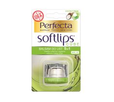 Perfecta Softlips Cube 5w1 balsam do ust Kokos SPF15 6.5g