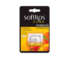 Perfecta Softlips Cube pomadka ochronna do ust SPF15 Mango 6.5g