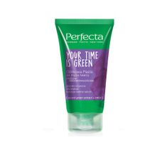 Perfecta Your Time Is Green glinkowa pasta do mycia twarzy przeciw niedoskonałościom 165g