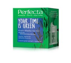 Perfecta Your Time Is Green krem-maska do twarzy na noc przeciw niedoskonałościom 50 ml