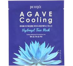 Petitfee Agave Cooling Hydrogel Face Mask nawilżająco-odświeżająca maska do twarzy w płachcie z ekstraktem z agawy i jagód (32 g)