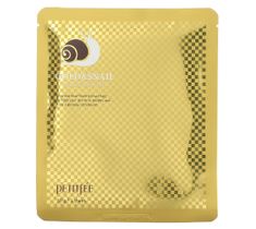 Petitfee Gold & Snail Hydrogel Mask Pack rozświetlająco-ujędrniająca hydrożelowa maska w płachcie ze złotem i śluzem ślimaka 30g