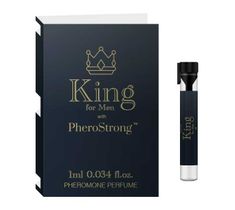 PheroStrong King For Men Pheromone Perfume perfumy z feromonami dla mężczyzn spray (1 ml)