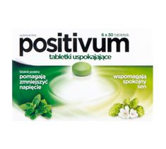 Positivum Tabletki uspokajające suplement diety 180 tabletek