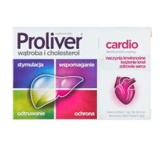 Proliver Cardio suplement diety wspomagający pracę wątroby 30 tabletek