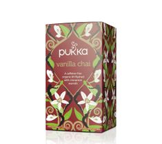 Pukka Vanilla Chai organiczna herbatka z cynamonem i wanilią 20 torebek