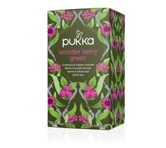 Pukka Wonder Berry Green organiczna herbatka zielona 20 torebek