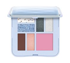 Pupa Milano 3D Effects Design S Eyeshadow Palette paleta cieni do powiek Light Blue 8g