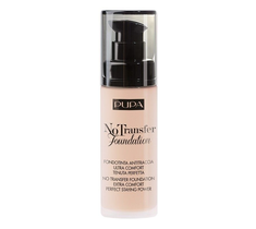 Pupa No Transfer Foundation SPF15 podkład nawilżający 100 Porcelain (30ml)