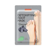 Purederm Detoxifying Foot Mask “Charcoal” oczyszczająca maseczka do stóp z węglem (1 para)