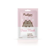 Pusheen Cleansing Sheet Mask oczyszczająca maseczka w płachcie (17 g)