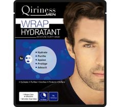 Qiriness Men Wrap Hydratant Moisture Purity Mask maseczka nawilżająco-oczyszczająca 30g