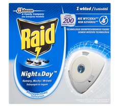 Raid Night&Day wkład do elektrofumigatora przeciw owadom (1 szt.)