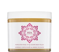 Ren Clean Skincare Moroccan Rose Otto Sugar Body Polish odżywczy peeling do ciała z olejkiem różanym (330 ml)