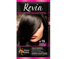 Revia – Szampon koloryzujący do włosów nr 15 Hebanowa Czerń (1op.)