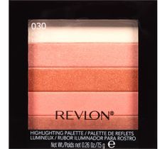 Revlon Highlighting Palette rozświetlacz do twarzy nr 030 Bronze Glow (7.5 g)
