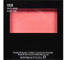 Revlon Powder Blush róż do policzków nr 008 Racy Rose (5 g)