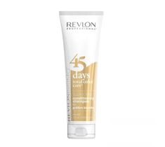 Revlon Professional Revlonissimo 45 Days Conditioning Shampoo szampon i odżywka podtrzymująca kolor Golden Blondes 275ml