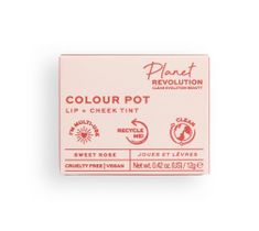 Planet Revolution tint do ust i policzków The Colour Pot Sweet Rose (12 g)